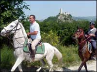A cavallo nella Valmarecchia