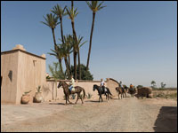 Passeggiate a cavallo in Marocco